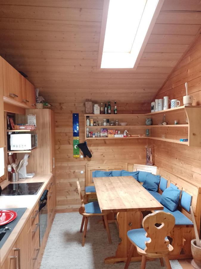 Hüttenzauber Ferienwohnung mitten im Nationalpark Lindberg Exterior foto